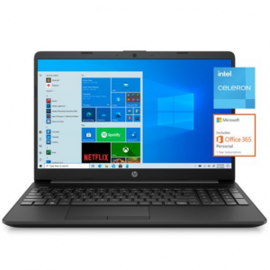 Walmart - 直降$130HP 15.6" 笔记本(N4020 4GB 128GB SSD 15-dw1001wm)