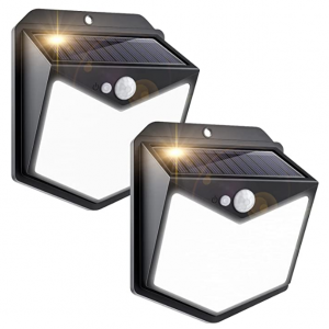 Othway 太阳能动作感应照明灯 1000流明超高亮度 2个 @ Amazon