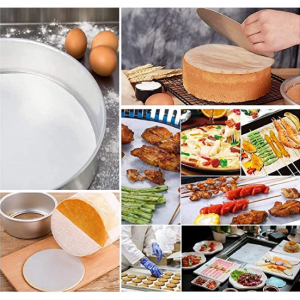 Winerming 6 inch 蛋糕烘焙、空气炸锅、烹饪纸100张 @ Amazon