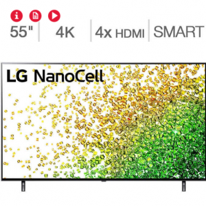 Costco - LG NANO85係列 55" 4K UHD LED智能電視，現價$849.99 