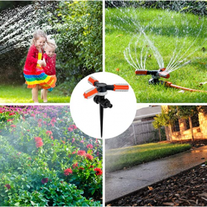 JuneHeart 360度自动旋转花园洒水器 2个 @ Amazon