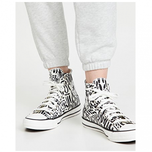Shopbop官网 Converse Chuck Taylor All 斑马纹高帮帆布鞋5折热卖