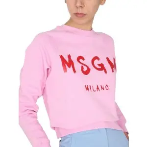 Eleonora Bonucci官网精选MSGM Logo圆领卫衣优惠