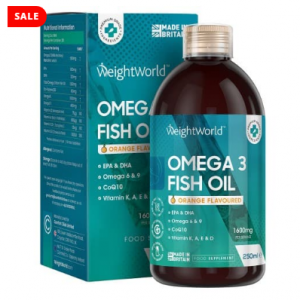 WeightWorld UK Omega 3 魚油 250 ml 近期好價