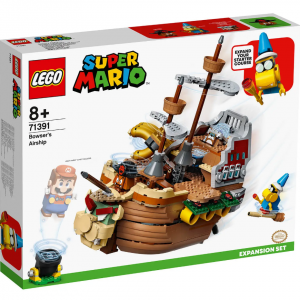 LEGO Super Mario Bowser's Airship Expansion Set Toy (71391) @ Zavvi 