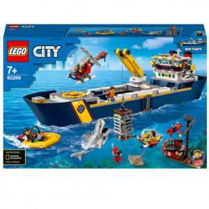 LEGO City: Ocean Exploration Ship Floating Toy Boat (60266) @ Zavvi