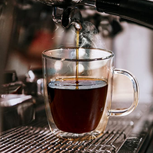 YUNCANG 双层玻璃隔热咖啡马克杯 11.8oz 2个装 @ Amazon