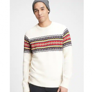 Extra 50% Off Stripe Crewneck Sweater @ Gap Factory