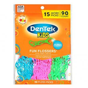DenTek Kids 兒童水果味牙線，90個 @ Amazon