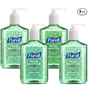 PURELL 免洗洗手凝胶 含芦荟和维生素E 8oz*4瓶