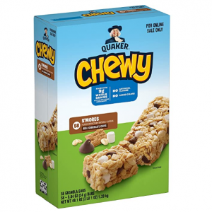 Quaker Chewy Granola Bars, S'mores, (58 Pack) @ Amazon