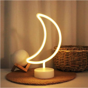 RENOLISS 月亮床头LED小灯 USB/电池两用 暖白色 @ Amazon
