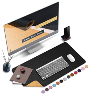 ABRAIGO 桌面保护垫鼠标垫24"x 14" 多色可选 @ Amazon