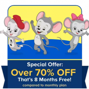 Labor Day Sale: Online Learning Program for Kids @ ABCmouse.com