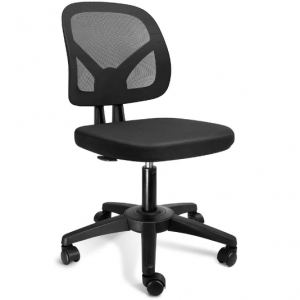 KOLLIEE 无扶手网面透气人体工学办公椅 @ Amazon