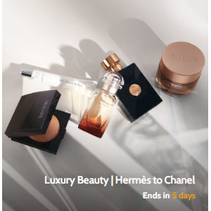 Beauty Sale (La Prairie, Chanel, SK-II, Sisley, Hermes, CPB, Oribe, Kerastase) @ Gilt 