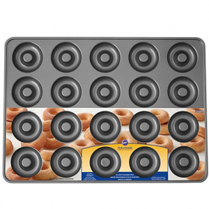 Wilton 甜甜圈不粘烤盘 大尺寸可做20个 @  Amazon