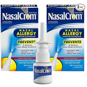 NasalCrom 鼻炎喷剂 200喷 0.88oz 2瓶 @ Amazon