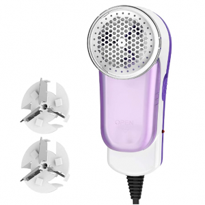 Amareisbe 织物毛球修剪器 带 2 个可替换刀片 @ Amazon