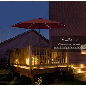 FRUITEAM 7.5 ft 户外伞 @ Amazon