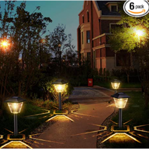 SUNWIND 庭院花园防水太阳能路灯 6件装