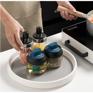 Lazy Susan 厨房收纳转盘 10" 2件装 @ Amazon