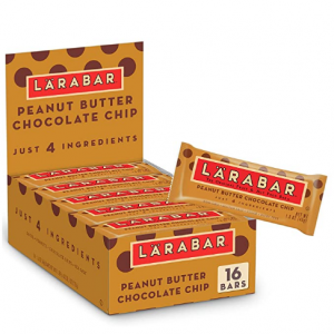 Larabar Peanut Butter Chocolate Chip, 1.6 oz Bars, 16 Ct @ Amazon