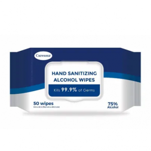 Caresour Caresour Hand Sanitizing Wipes, 75% Alcohol - 50 ct @ Rite Aid 