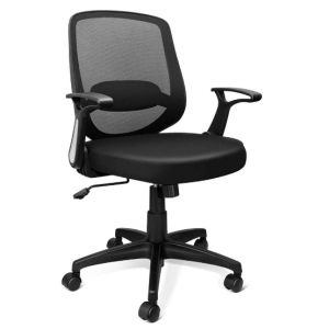 5折！KOLLIEE 可升降简约人体工学护腰办公椅 @ Amazon