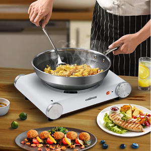 CUSIMAX 单眼电热炉 7档加热力度可调 @ Amazon