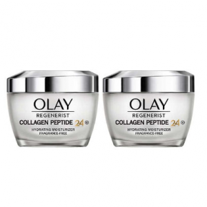 OLAY Regenerist Collagen Peptide 24+ Hydrating Moisturizer, 1.7 oz, 2-pack @ Costco 