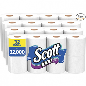 Scott 卫生纸1000片/卷 32卷 @ Amazon