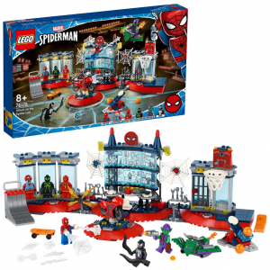 LEGO Marvel Spider-Man Attack on the Spider Lair Set (76175) @ IWOOT