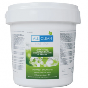 Staples CA - All Clean Natural 無味過氧化物消毒濕巾（270片），立減CAD$18.30 