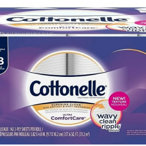 Staples CA - Cottonelle Ultra超柔卫生纸24卷，等于普通48卷