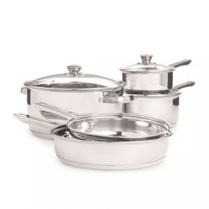 Cooks Tools™ 8-Piece Stainless Steel Cookware Set @ Belk