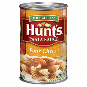 Hunt's Four Cheese Spaghetti Sauce, 24 Ounce @ Amazon