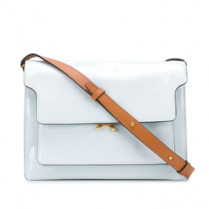 FARFETCH官网 Marni Trunk 淡蓝色风琴包5折热卖