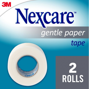 Nexcare Gentle Paper Carded Tape, Hospital Grade, 2/Rolls @ Walmart