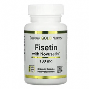 California Gold Nutrition, Fisetin with Novusetin, 100 mg, 30 Veggie Capsules @ iHerb