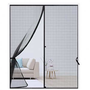 Sunolga 磁吸式防虫防蚊纱门 72"x80" @ Amazon