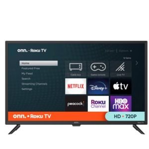 $26 off onn. 32" Class HD (720P) LED Roku Smart TV @Walmart