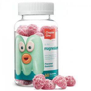 Chapter One Magnesium Gummies Raspberry, 60 Count @ Amazon
