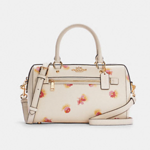 Extra 25% Off Coach Rowan Satchel With Pop Floral Print @ Coach Outlet