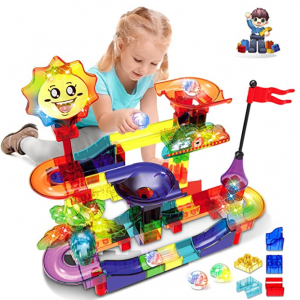 HOMOFY Upgraded Marble Run Sets for Kids-110+Pcs @ Amazon