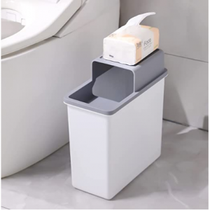 JOYBOS 带盖4加仑超薄塑料桶 @ Amazon