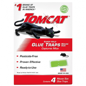 史低价：Tomcat 专业捕鼠贴 4张 捕捉老鼠和各类害虫 @ Amazon