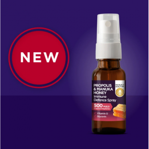 New Release: Vitamin D Spray with Manuka Honey & Propolis 500 M.E.D. @ Manuka Doctor 