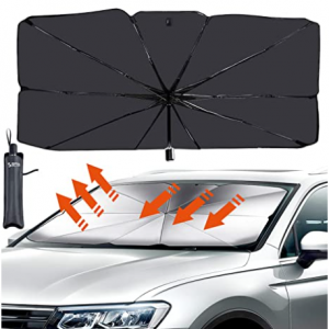 Sfee Car Sun Shade for Windshield + Storage bag $6.99