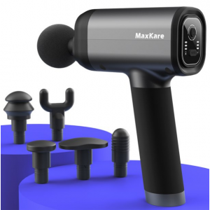 MaxKare 便攜式深度按摩筋膜儀 附6個可替換按摩頭 @ Walmart